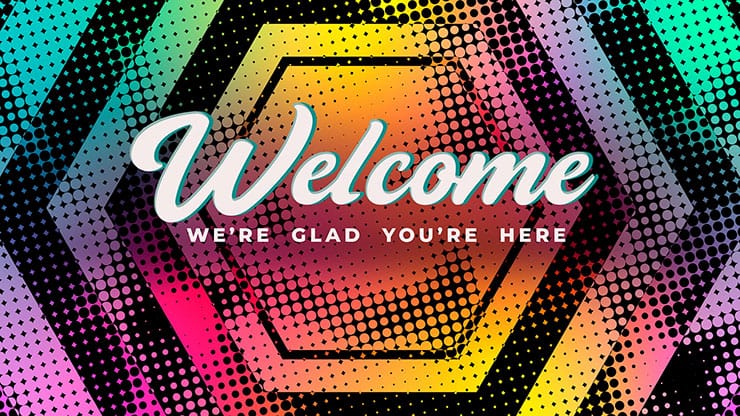 Halftones Gradient Collection: Halftones Gradient Welcome