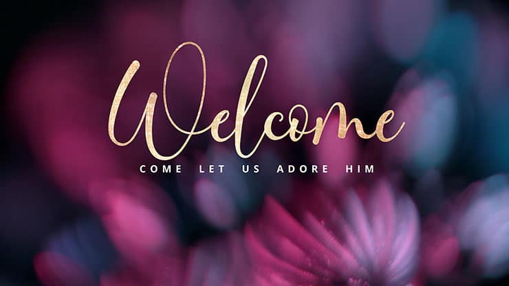 Christmas Ornamental Collection: Christmas Ornamental Welcome Christmas