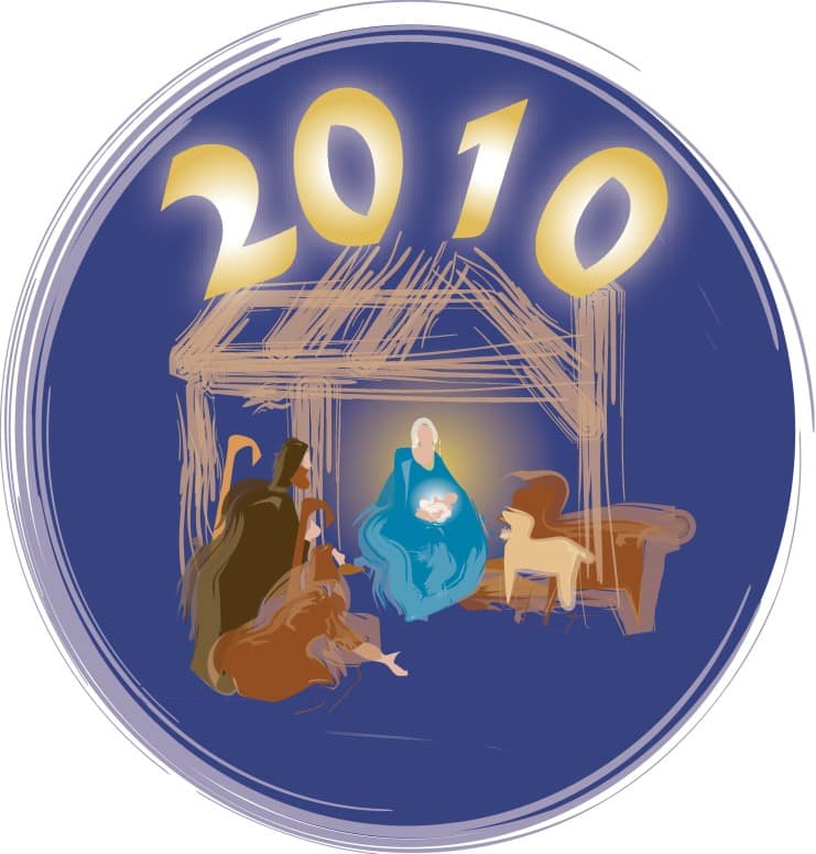 2010 Scene in the Manger
