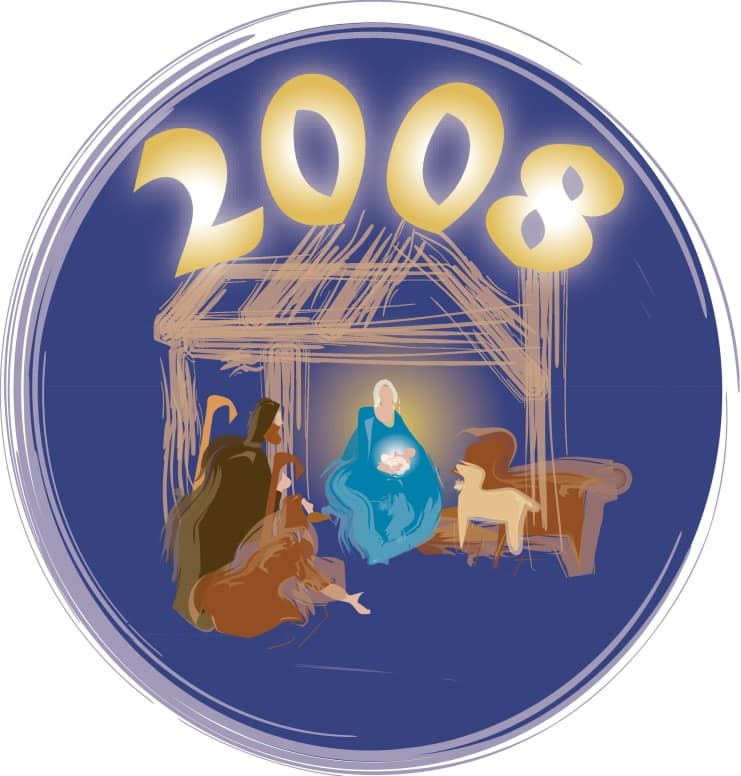 2008 Scene in the Manger
