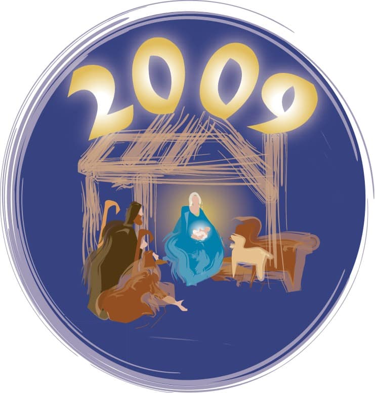 2009 Scene in the Manger