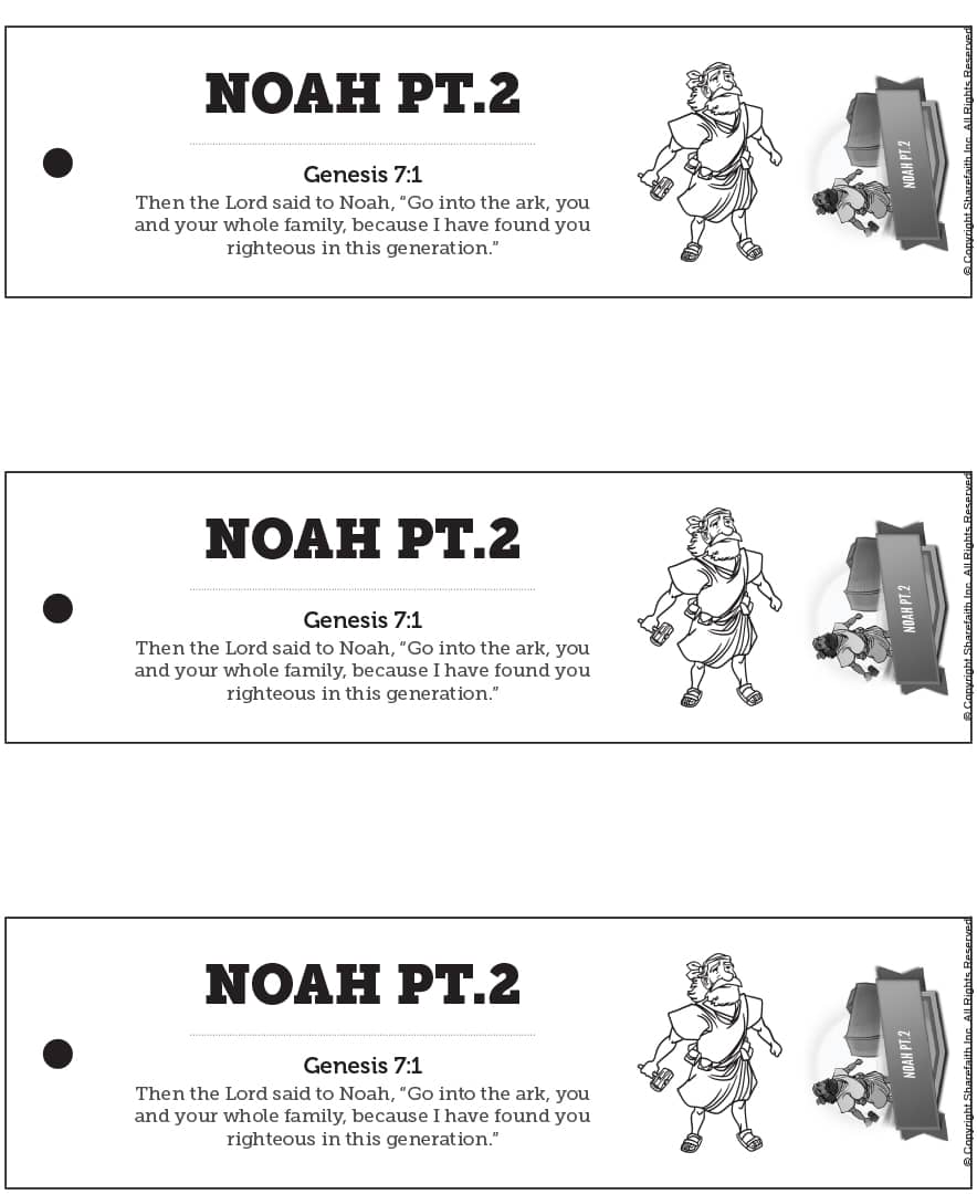 The Story of Noah - Part 2: Bookmarks