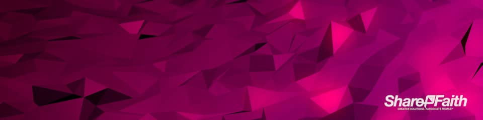 Polygon Floor Multi Screen Motion Background