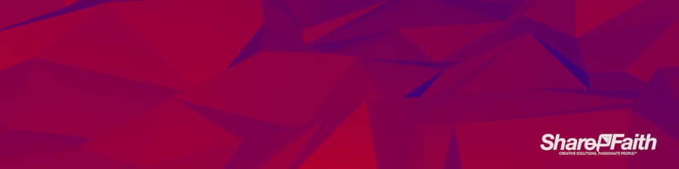 Low Poly Triple Wide Video Background
