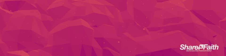 Polygon Waves Triple Wide Motion Background