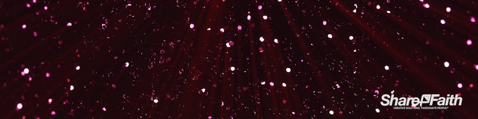Glitter Lights Multi Screen Worship Video