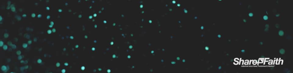 Dancing Glitter Environment Projection Video
