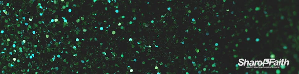 Glitter Stream Triple Wide Video Background