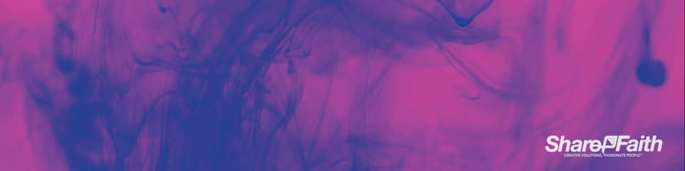 Floating Ink Multi Screen Motion Background