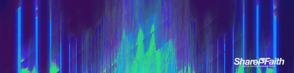 Shattered Pixel Distortion Triple Wide Background Video