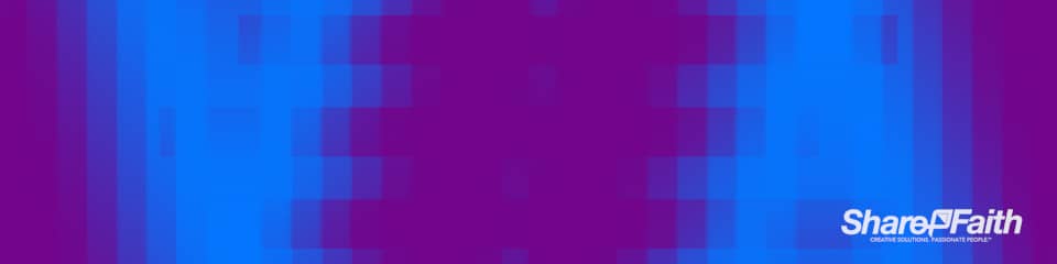 Low Res Pixel Waves Triple Wide Motion Background