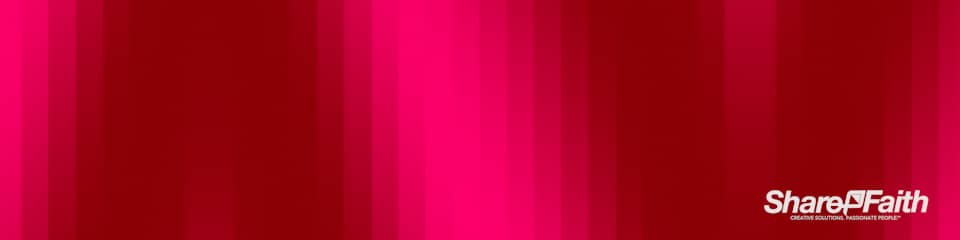 Red Pixel Waves Triple Wide Motion Background
