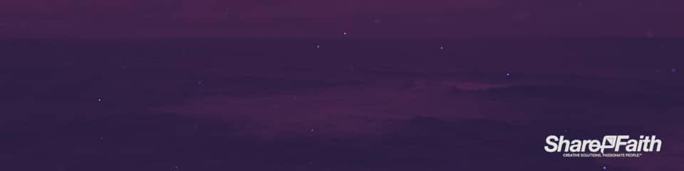 Colorful Nature Floating Particles Multi Screen Motion Background