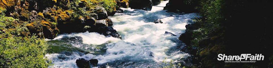 River Adventure Church Triple Wide Motion Background