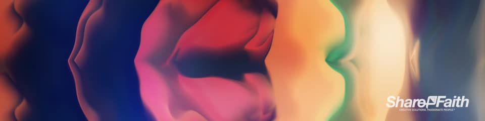 Paint Waves Triple Wide Background Video