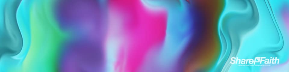 Mixing Paint Swirl Abstract Triple Wide Background Video