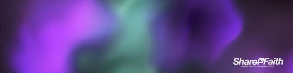 Abstract Paint Colored Smoke Triple Wide Worship Video