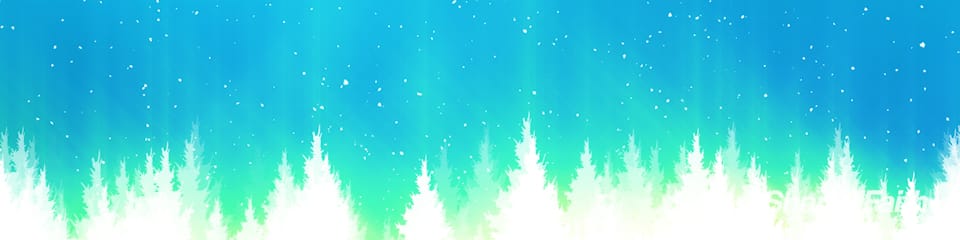 Radiant Christmas Tree Forest Triple Wide Worship Video