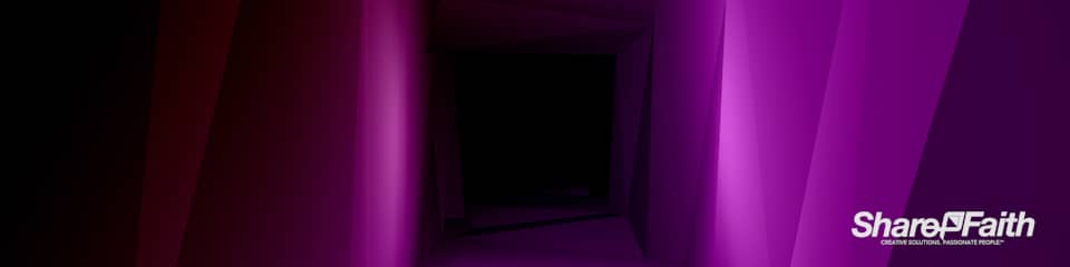 3D Warp Triple Wide Motion Background
