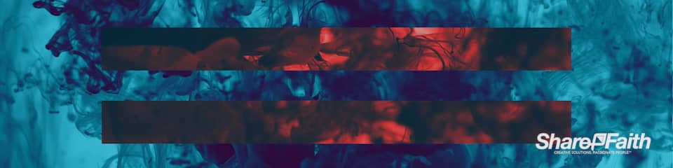 Dual Color Ink Stripe Multi Screen Worship Video