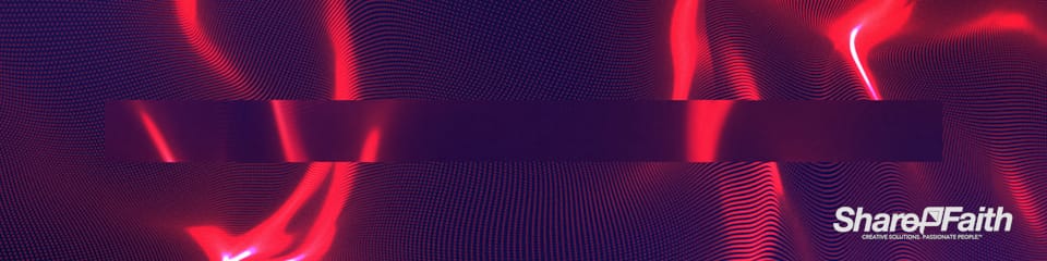 Red Energy Rays Particle Worship Multi Screen Background Video