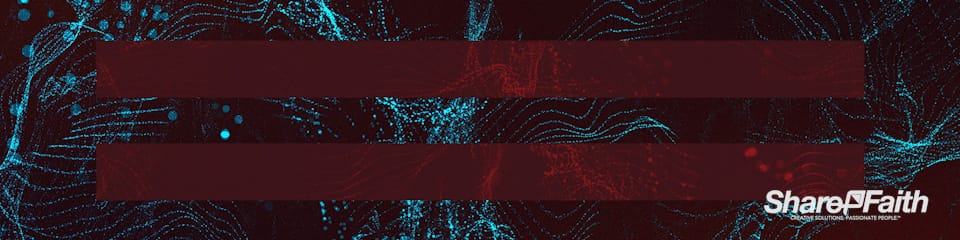 Energy Particle Wave Multi Screen Worship Motion Background