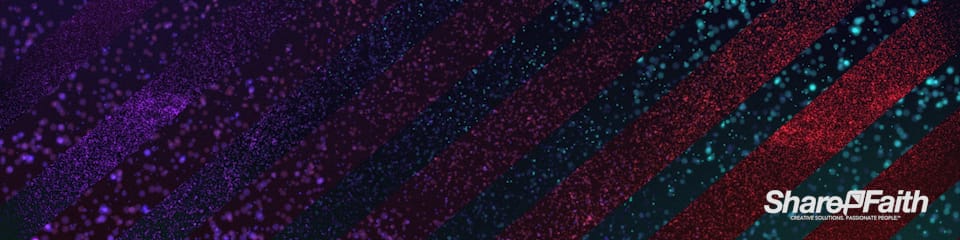 Swirling Particle Wave Multi Screen Worship Motion Background