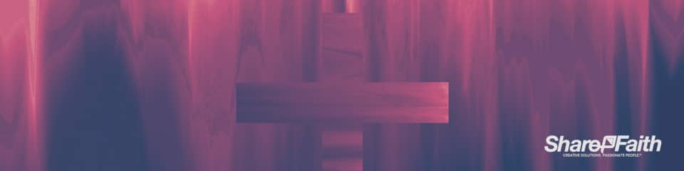 Pixel Distortion Cross Multi Screen Motion Background