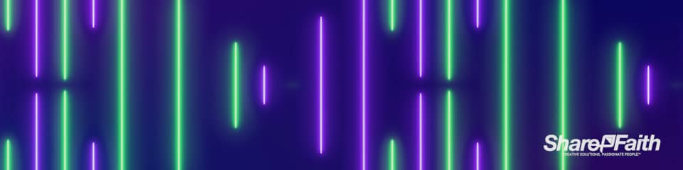 Laser Beam Wave Multi Screen Worship Background