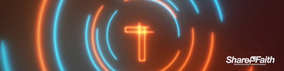 Laser Beam Cross Revolution Multi Screen Motion Background